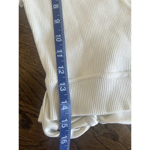 Aritzia brand Little Moon white t-shirt with side tie Size XS - Picture 7 of 8